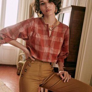 NWT Sezane Dido Top // XS US2